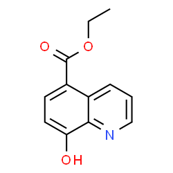 Ethyl 8-hydroxyquinoline-5-carboxylate Structure