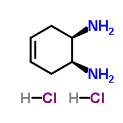 (1R,2S)-4-Cyclohexene-1,2-diamine dihydrochloride结构式