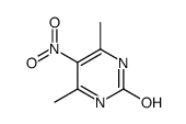 4,6-Dimethyl-5-nitropyrimidin-2-ol structure