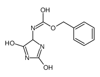 benzyl N-(2,5-dioxoimidazolidin-4-yl)carbamate结构式