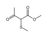 methyl 2-methylsulfanyl-3-oxobutanoate结构式