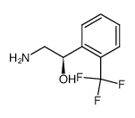 (R)-2-Amino-1-(2-trifluoromethyl-phenyl)-ethanol Structure