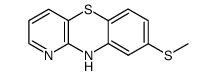 8-methylsulfanyl-10H-benzo[b]pyrido[2,3-e][1,4]thiazine Structure