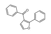 phenyl-(2-phenylfuran-3-yl)methanone结构式