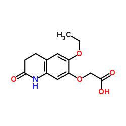 [(6-Ethoxy-2-oxo-1,2,3,4-tetrahydro-7-quinolinyl)oxy]acetic acid图片