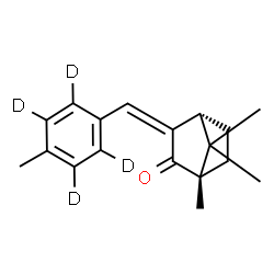 4-Methylbenzylidene camphor-d4 structure