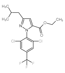 1-[2,6-DICHLORO-4-(FLUOROMETHYL)PHENYL]-3-(2-METHYLPROPYL)-1H-PYRAZOLE-5-CARBOXYLIC ACID ETHYL ESTER picture