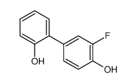 2-fluoro-4-(2-hydroxyphenyl)phenol结构式