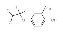 4-(2-氯-1,1,2-三氟乙氧基)-2-甲基苯星空app结构式