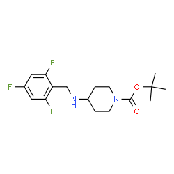 tert-Butyl 4-(2,4,6-trifluorobenzylamino)piperidine-1-carboxylate picture