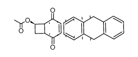 (9R,10S,11R,13R,14S)-15,18-dioxo-9,10-dihydro-9,10-[4]bicycloanthracen-13-yl acetate结构式