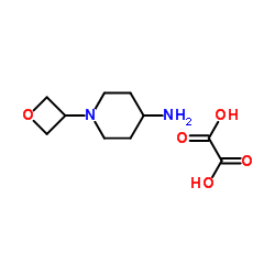 1-(氧杂环丁-3-基)哌啶-4-胺; 草酸结构式