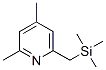 Pyridine, 2,4-dimethyl-6-[(trimethylsilyl)methyl]- (9CI) Structure