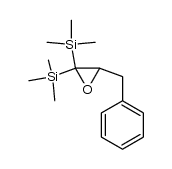 3-Benzyloxirane-2,2-diylbis(trimethylsilane) Structure