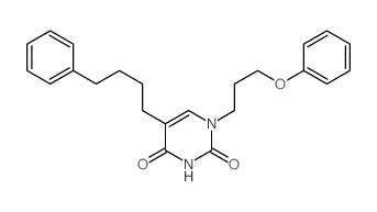 1-(3-phenoxypropyl)-5-(4-phenylbutyl)pyrimidine-2,4-dione picture