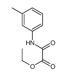 ethyl 2-(3-methylanilino)-2-oxoacetate图片