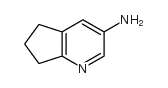 6,7-Dihydro-5H-[1]pyrindin-3-ylamine structure