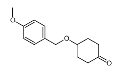 4-[(4-methoxyphenyl)methoxy]cyclohexan-1-one Structure