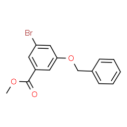 Methyl 3-(benzyloxy)-5-bromobenzoate Structure