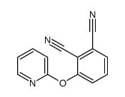 3-pyridin-2-yloxybenzene-1,2-dicarbonitrile结构式