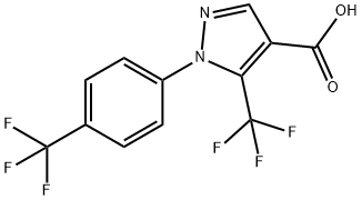 5-(三氟甲基)-1-(4-(三氟甲基)苯基)-1H-吡唑-4-羧酸图片