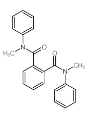 N,N-dimethyl-N,N-diphenyl-benzene-1,2-dicarboxamide Structure