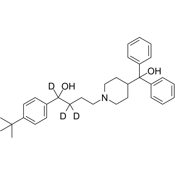 Terfenadine-d3 structure