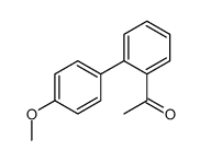 1-(4'-METHOXY[1,1'-BIPHENYL]-2-YL)ETHANONE Structure