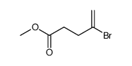 methyl 4-bromo-pent-4-enoate结构式