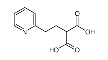 2-(2-PYRIDIN-2-YLETHYL)MALONIC ACID结构式