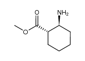 (1S,2S)-2-aminocyclohexanecarboxylic acid methyl ester structure