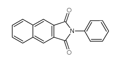 N-苯基-2,3-萘二甲酰亚胺基结构式