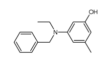 3-(N-benzyl-N-ethylamino)-5-methylphenol Structure