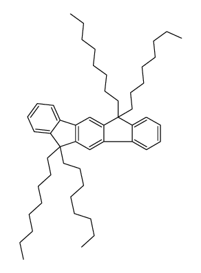 6,6,12,12-tetraoctylindeno[1,2-b]fluorene Structure