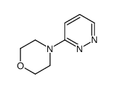 MORPHOLINE, 4-(3-PYRIDAZINYL)- Structure