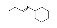 N-(propylidene)-cyclohexylamine结构式