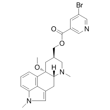 Nicergoline Structure