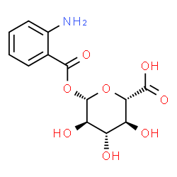 anthraniloyl glucuronide Structure