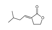 dihydro-3-(3-methylbutylidene)furan-2(3H)-one结构式