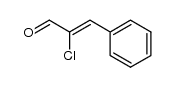 α-chloro-trans-cinnamaldehyde结构式