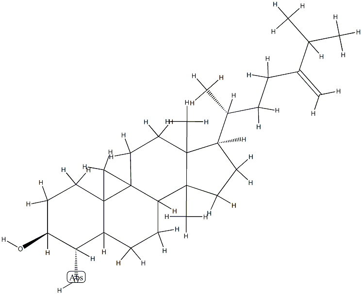 14-Methyl-9β,19-cyclo-5α-ergost-24(28)-ene-3β,4α-diol picture