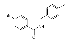 4-Bromo-N-(4-methylbenzyl)benzamide结构式