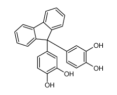 9,9-双(3,4-二羟基苯基)芴结构式