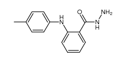 N-(p-tolyl)anthranilic acid hydrazide结构式