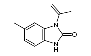 2H-Benzimidazol-2-one,1,3-dihydro-6-methyl-1-(1-methylethenyl)-(9CI) picture