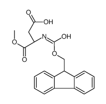 Fmoc-D-Asp-OMe Structure