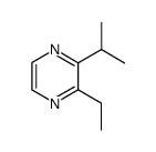 Pyrazine, 2-ethyl-3-(1-methylethyl)- (9CI) structure