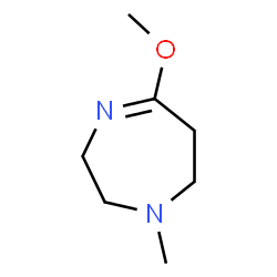 1H-1,4-Diazepine,2,3,6,7-tetrahydro-5-methoxy-1-methyl-(9CI) Structure