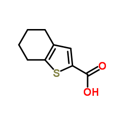 4,5,6,7-四氢苯并[B]噻吩二甲酸结构式