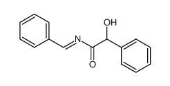 N-benzylidene-mandelamide Structure